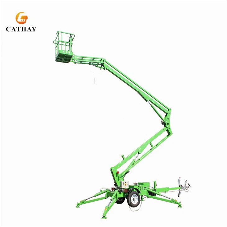 10m To 20m Towable Trailer Boom Lift