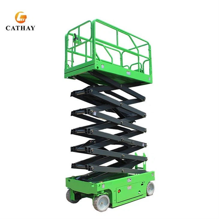 Electric Manual Lift Scissor Lifting