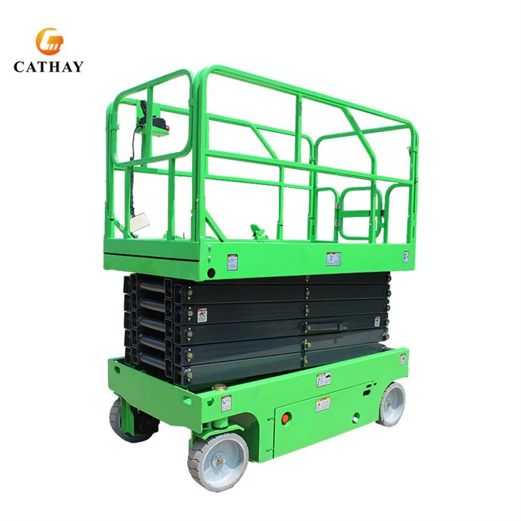 Electric Manual Lift Scissor Lifting